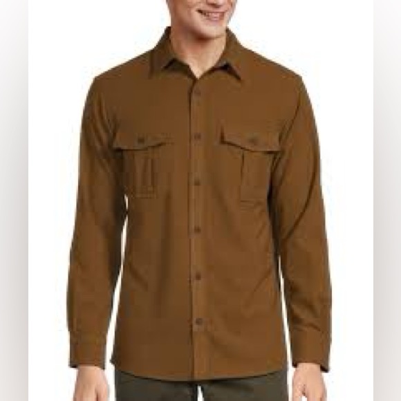 ROWM Other - Rowm The Lodge Collection Long Sleeve Brushed Solid Button Down Shirt Size Large